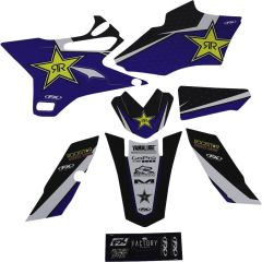 Factory Effex Rockstar Shroud Graphics Kit - 23-14212 | Yamaha YZ85 2015-2020