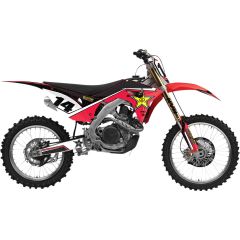 Factory Effex Rockstar Shroud Graphics Kit - 23-14342 | Honda CRF450R 2021
