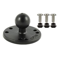 RAM Mounts Round Base (AMPs), 1" Ball & Mounting Hardware for Garmin Fishfinders & GPSMAP Kit - RAM-B-202-G2U