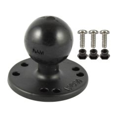 RAM Mounts Round Base (AMPs), 1.5" Ball & Hardware for Garmin Fishfinders & GPSMAP Devices - RAM-202-G2U
