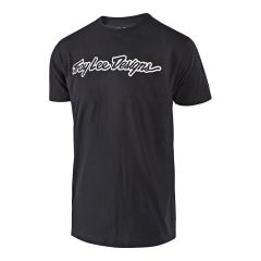 Troy Lee Designs Short Sleeve Tee Signature Black