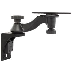 RAM Mounts Single Swing Arm with Rectangle Base and Vertical Mounting Base Kit - RAM-109V