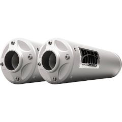 HMF Titan Series Dual Round Slip-On Exhaust - 535605637487