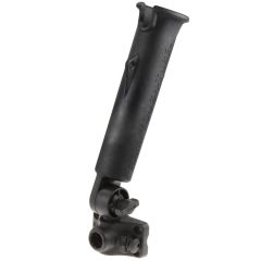 RAM Mounts Tough-Tube Rod Holder with Bulkhead/Flat Surface Mounting Base Kit - RAP-394-SSBMPU