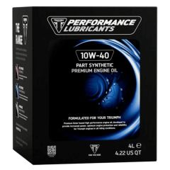 Triumph 10W-40 Part Synthetic Premium Engine Oil 4L 602211446