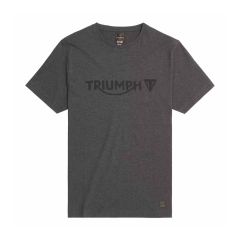 Triumph Cartmel Black Marl Classic Tee Shirt