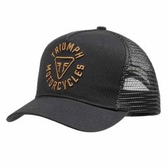 Triumph Taylor Embroidered Black & Gold Trucker Hat