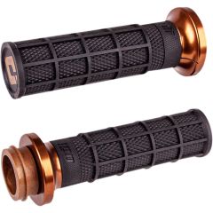 ODI V-Twin Lock-On Grips Black/Bronze - V31HCW-BZ-Z