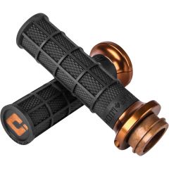 ODI V-Twin Lock-On Grips Black/Bronze - V31HTW-BZ-Z