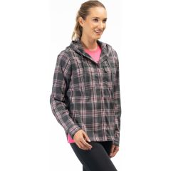 Klim Womens Ginny Mountain Midweight Stretch Flannel Hoody